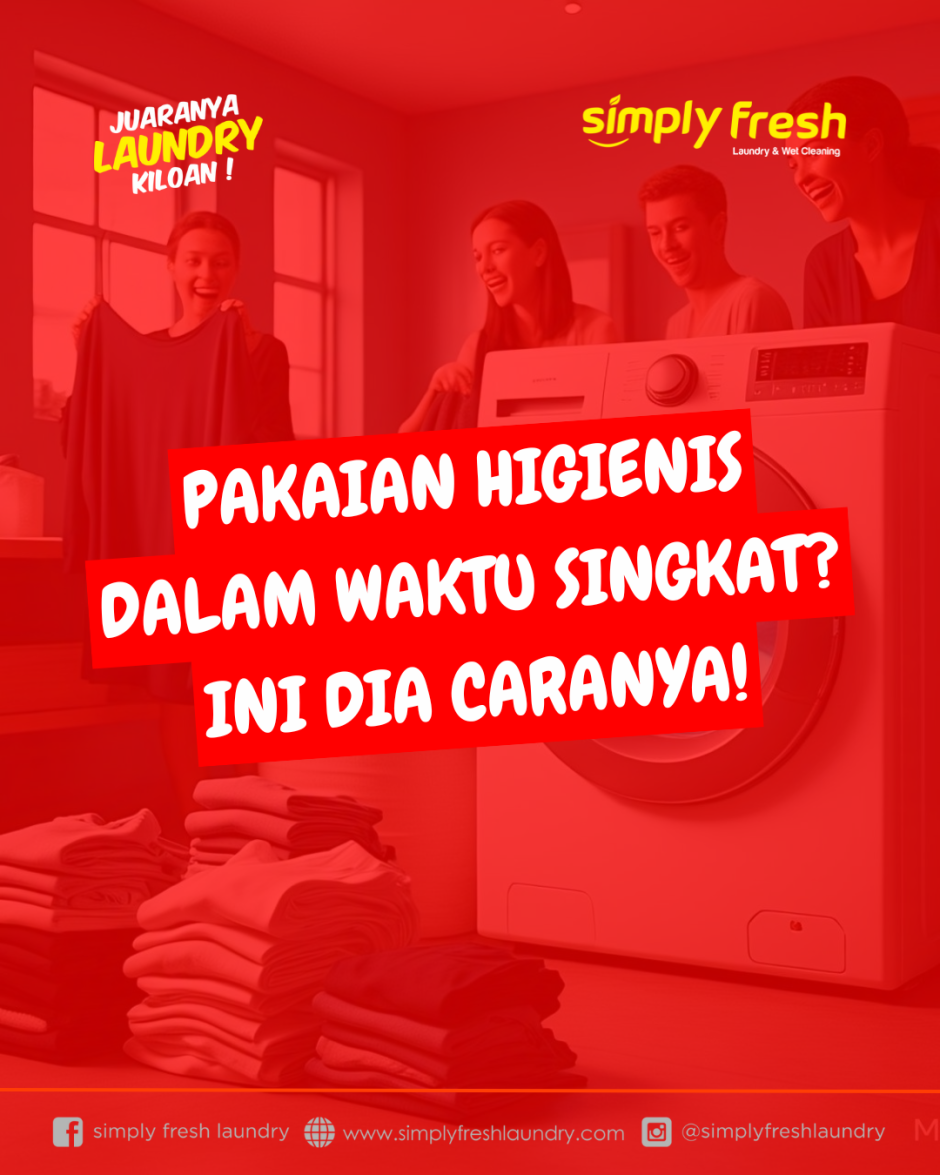 D' Green Laundry: Solusi Bersih untuk Hidup Modern di Cilacap